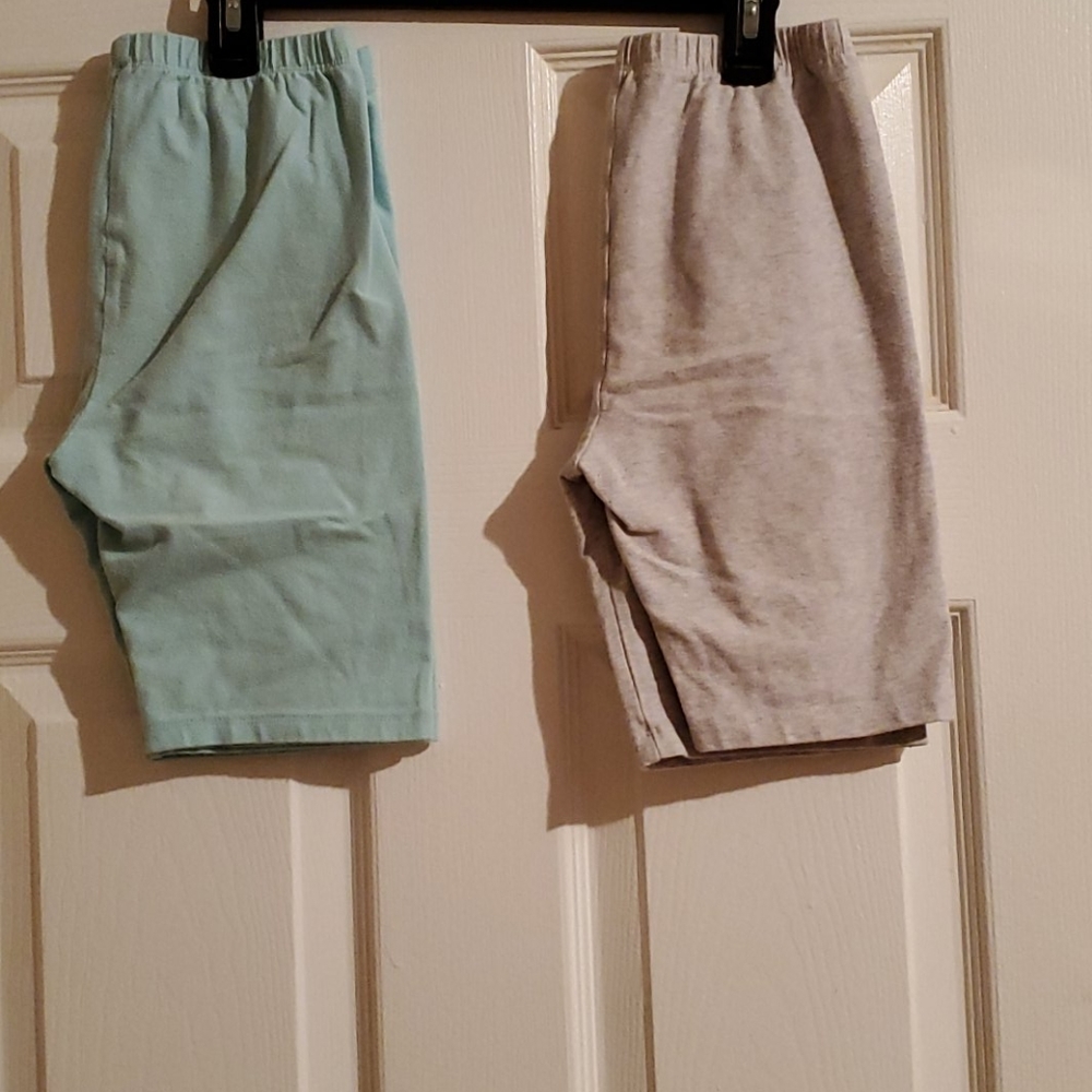 2 biker shorts